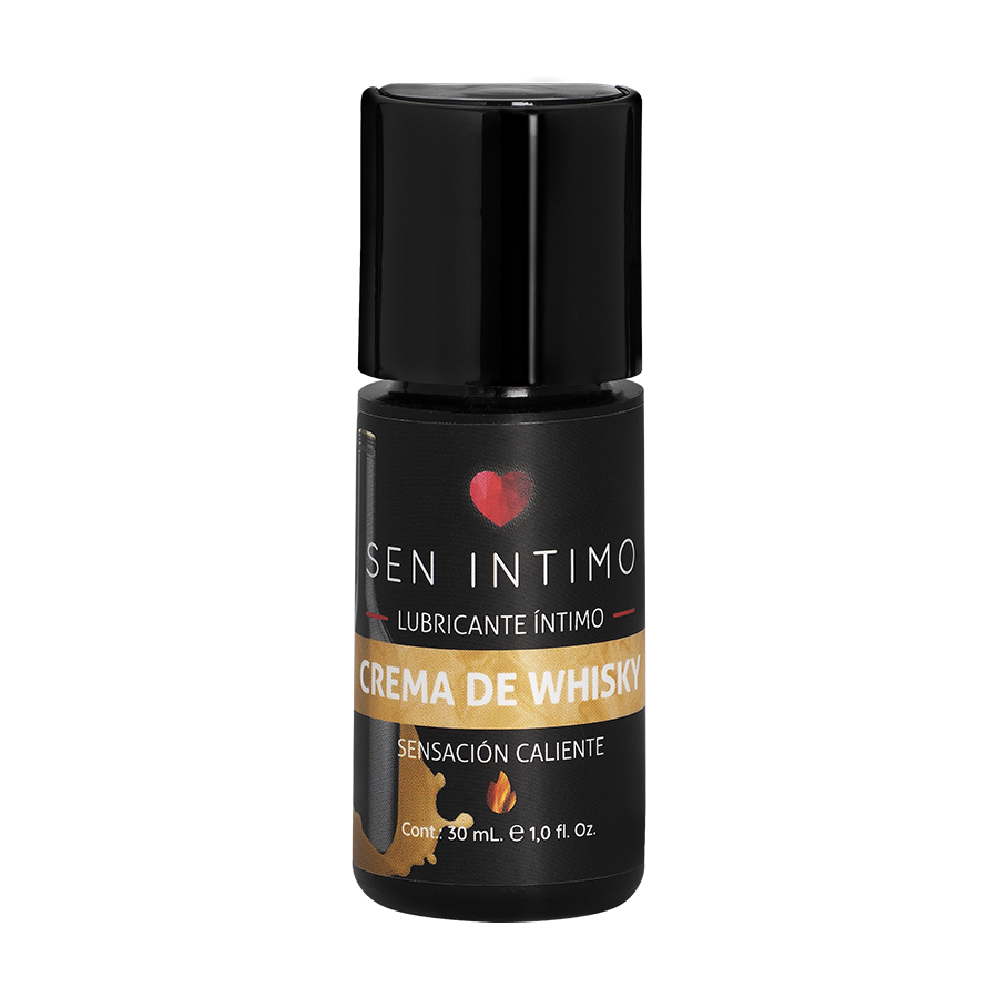 Lubricante Intimo Crema de Whiskey 30 ml Sen Intimo