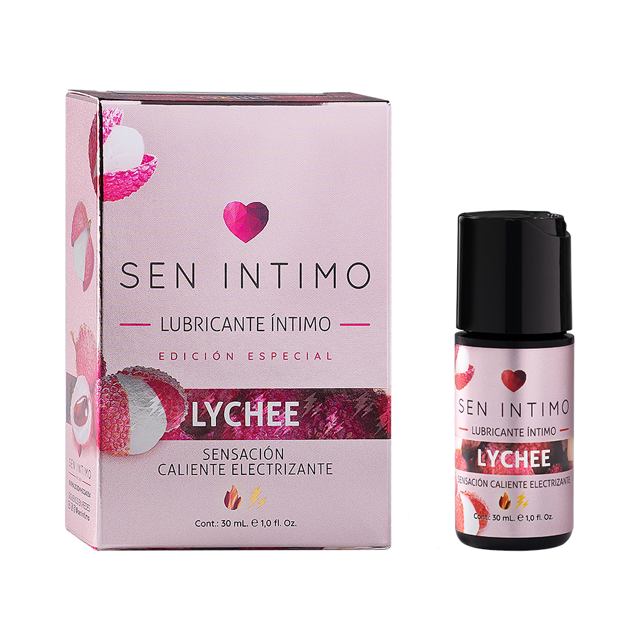 Lubricante Intimo Electrizante Lychee 30 ml Sen Intimo