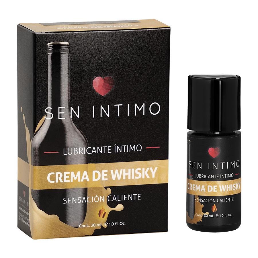 Lubricante Intimo Crema de Whiskey 30 ml Sen Intimo