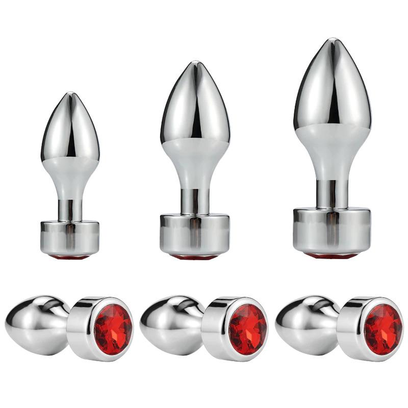 Plug Anal Base Gruesa Diamante