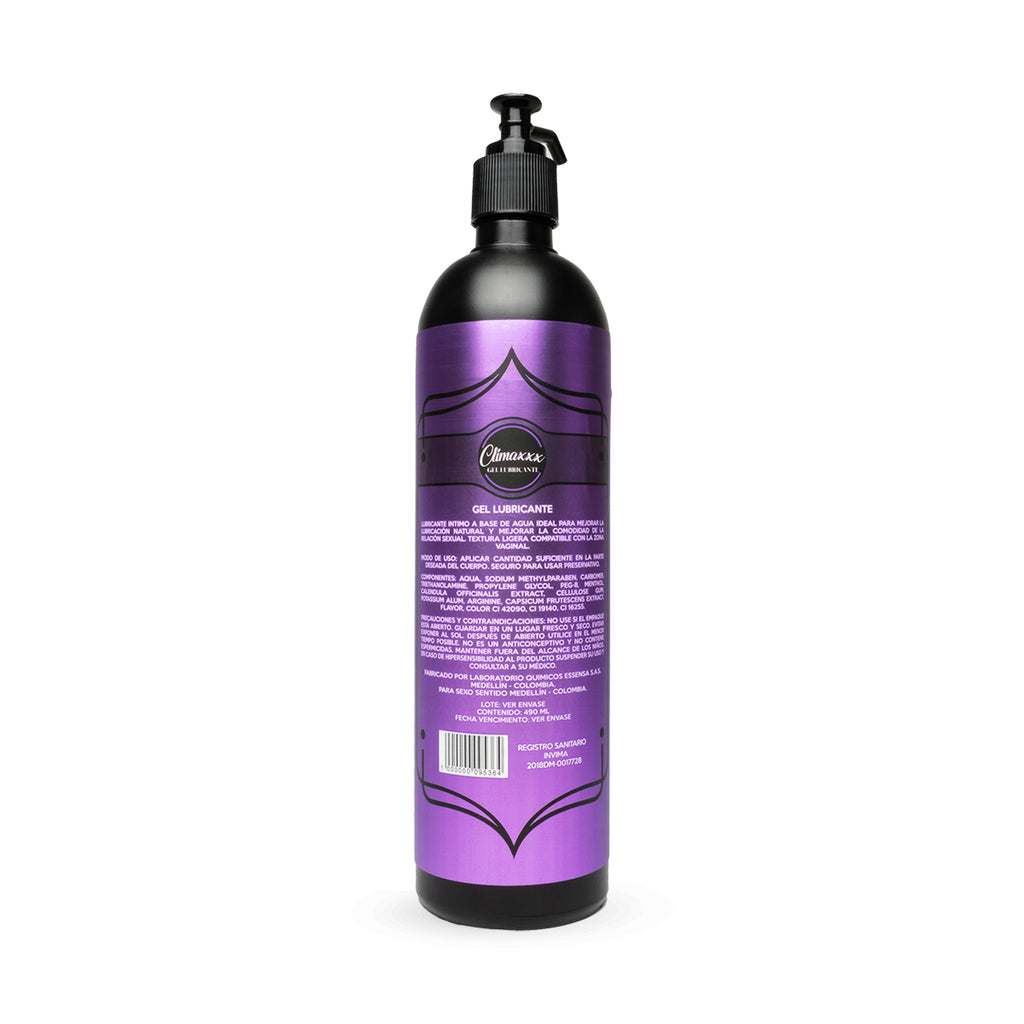 Climax Lubricante Tipo Cum 250 ml y 490 ML