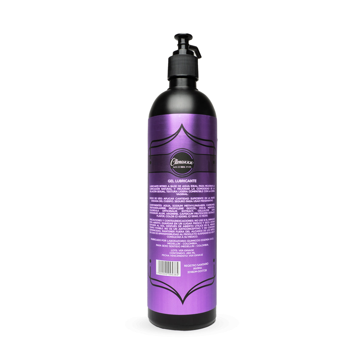 Climax Lubricante Tipo Cum 250 ml y 490 ML